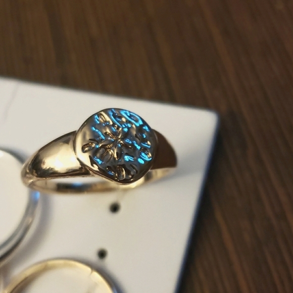 Old Navy Mixed Material 6pc Ring Variety Set Size L/XL - Picture 7 of 8